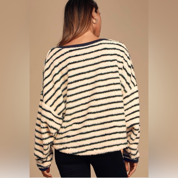 NWT Free People Breton Striped Pullover, size M - Picture 6 of 7